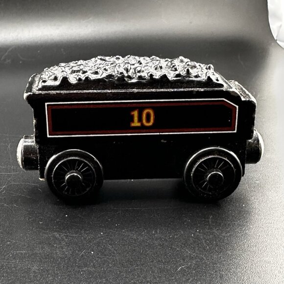 Thomas and Friends Wooden Railway Douglas Tender Car Coal 10 Wood Train 2002 Vtg - Picture 1 of 9